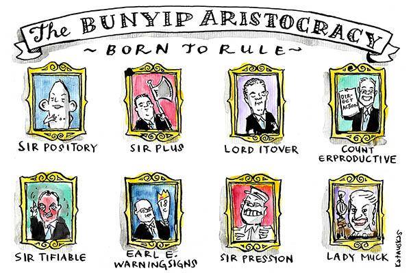the bunyip aristocracy .....